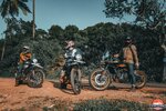 Riders on 2024 Royal Enfield Himalayan 450s