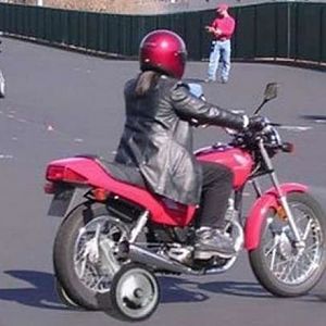 A real beginners motorcycle