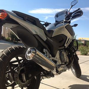 NC700x With Avon Distancias, Vario Windscreen and more