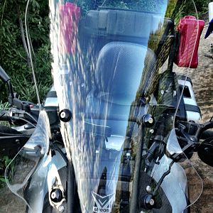 National Cycle Vstream Touring Tall Clear Windshield
