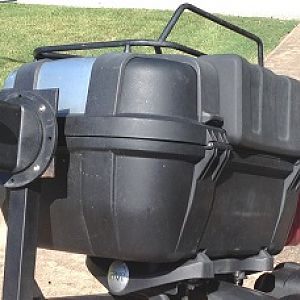 Givi Trekker 54 Liter Trunk with Rack and Backrest