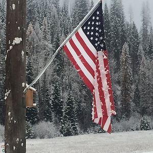 Snowy Glory, Hidden Valley Ranch in western Montana