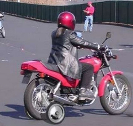 A real beginners motorcycle
