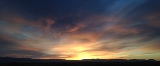 beautiful morning sunrise, Helena Montana