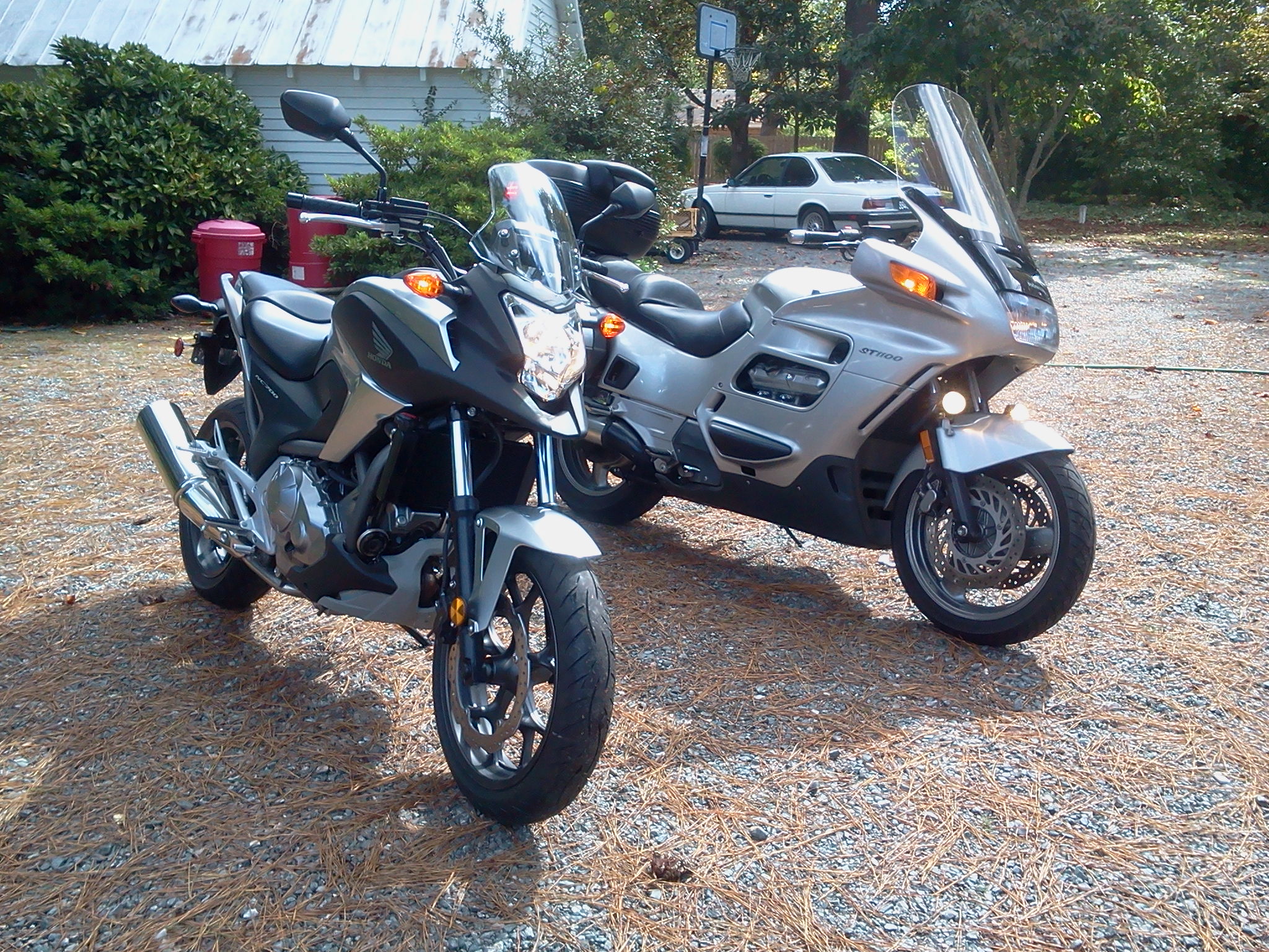 NC700X and Big Brother ST1100
